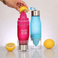 Plastic Water Fruit Infusion Bottle 650ml