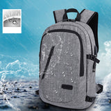 Waterproof Travel Backpack With USB Recharging Function