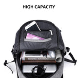 Waterproof Travel Backpack With USB Recharging Function