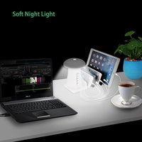 Multiple USB Charging Station with Night Light