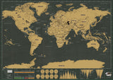 Mini Scratch Travel Map