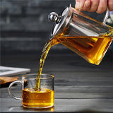 Stainless Steel Tea Infuser with Glass Teapot