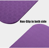 Non Slip Yoga Mat with Position Line