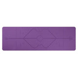 Non Slip Yoga Mat with Position Line